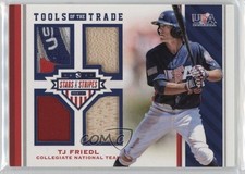 2017 USA Baseball Stars & Stripes Tools of the Trade Prime 9/25 TJ Friedl 0i76