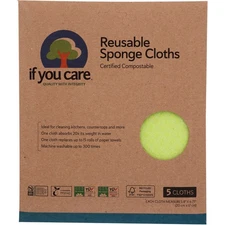 If You Care 100% Natural Sponge Cloths 5 Cloths