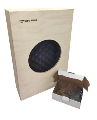 Akustikgehäuse Hide-Audio für Einbaulautsprecher Kef Ci200ER 500/330/127 M135