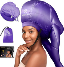 Bonnet Hair Dryer,Hooded Dryer Attachment,Hair Dryer Hooded Diffuser Cap for ...