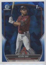 2023 Bowman Chrome Draft Sapphire Edition Kevin Sim #BDC-16 09wi