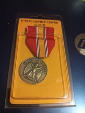 U. S. Military Full Size Medal- National Defense- Officer Equip. Co.  (25-1291)