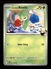 Cynthia's Roselia 007/182 Common Destined Rivals Pokemon Near Mint