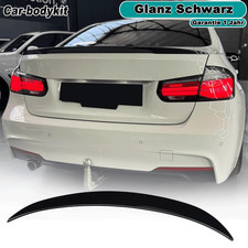 Heckspoiler Heckflügel passend für BMW 3er F30 Limousine 2011-2019 Schwarz Glanz