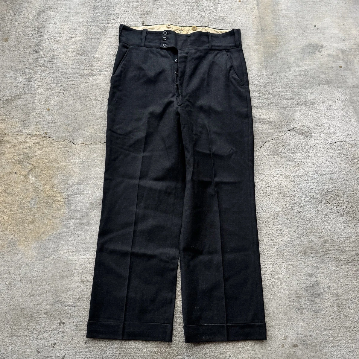 Gabardine Vintage Pants for Men for sale - eBay