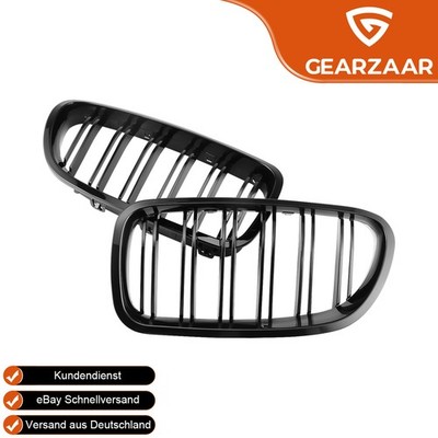 Sport Frontgrill Passend für BMW 5er F11 Touring 2010-2016 Schwarz 51137412325