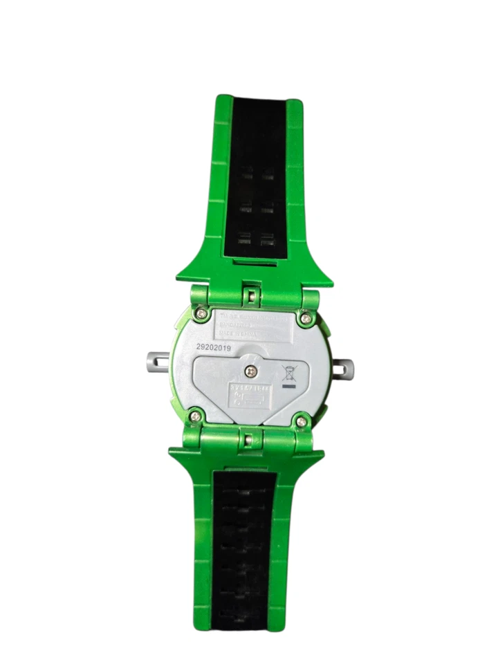 Ben 10 Omnitrix Uhr Kinder Spielzeug Cartoon Network 2008 Bandai Watch Alien rar - Bild 3 von 4