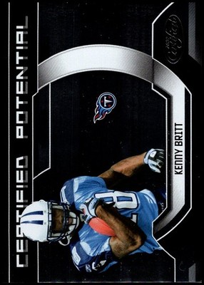2009 Certified #17 Kenny Britt - Certified Potential /1000 FREE SHIPPING!