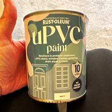Rust-Oleum uPVC Paint Matt no colour 750ml No Primer, Weather & Mould Resistant