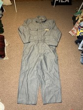 Vintage 1990s Big Mac Brand Pinstripe Coveralls Workwear
