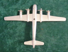 Vintage 1940/50s Japanese Made Aluminum B-29 Bomber On Desktop Stand - VG — photo 7