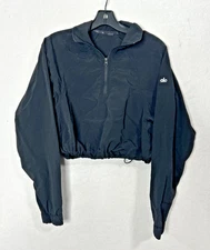 Alo (Bundle) Yoga Vixen Cropped 1/4 Zip Jacket  Size Small EUC Athleisure