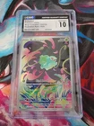 Pokémon TCG Bulbasaur Card 133/132 IR Mega Evolutions Near Mint Condition CGC 10
