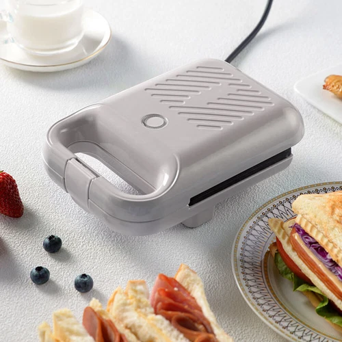 Electric Sandwich Maker Home Toaster with Non-Stick Coating for Home Kitchen - Picture 2 of 9