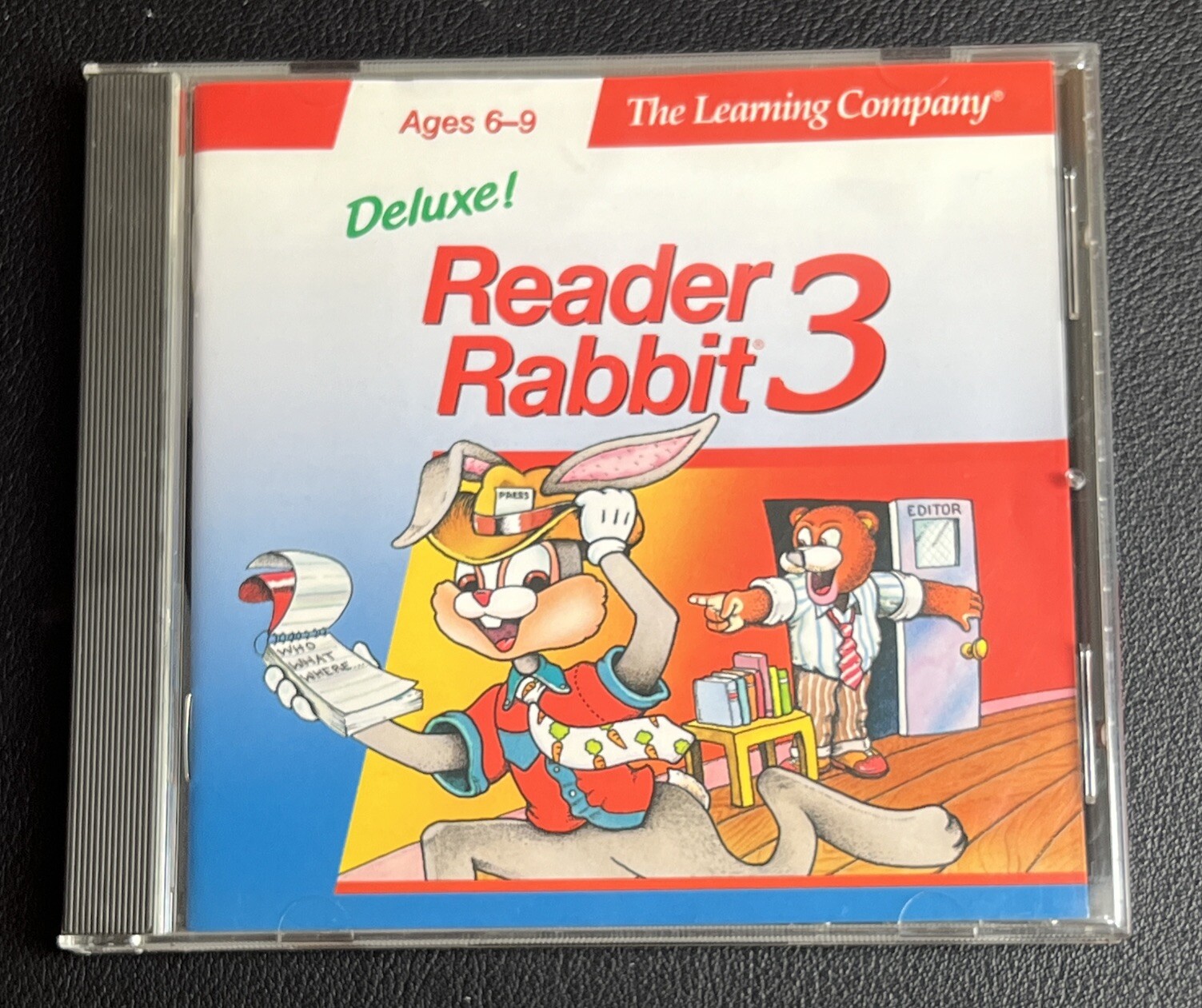 Reader Rabbit 3 Deluxe Windows Macintosh PC Disk