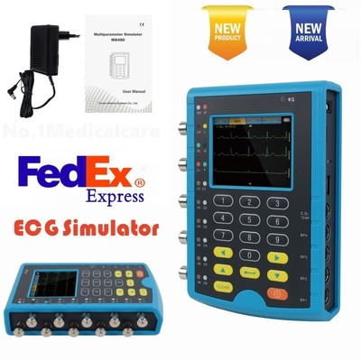 Contec MS400 ECG Simulator Multi-parameter IBP TEMP Optional Touch Simulation