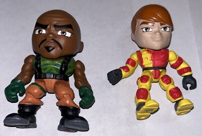 Loyal Subjects Lot Of 2 GI JOE Roadblock & Blowtorch Figures