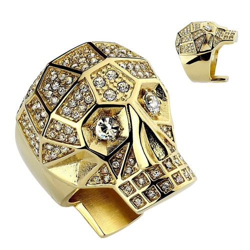 Vintage 1950S Mexican Biker Skull Ring Sz 11 | eBay