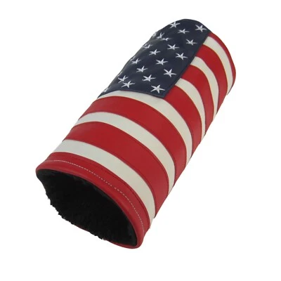 Sunfish Leather driver golf headcover - USA - American flag Star Spangled Barrel