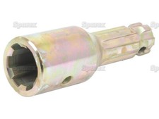 Zapfwellen Adapter - Keilnut 1 3/8'' - 6 x Keil 1 1/8'' - 6