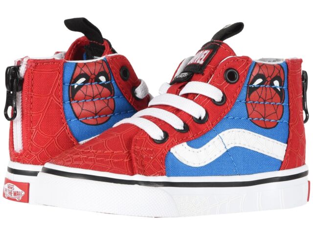 vans marvel spiderman shoes