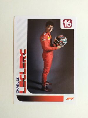 2021 TOPPS F1 OFFICIAL STICKERS LECLER n 131 NEW NEVER ATTACHED