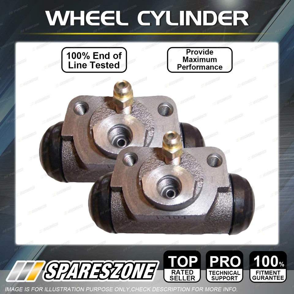 2 Rear Brake Wheel Cylinders LH + RH for Holden EJ EH HD HR HK HT HG Drum/Drum