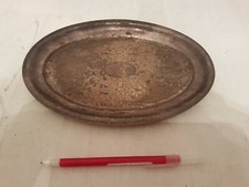 Vintage Silverplated Oval Plate, 'W. M. Rogers' Brand, 19/54