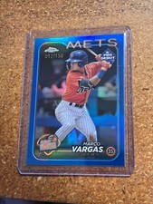 2024 Topps Chrome Baseball Pro Debut Blue Foil # PDC-158 Marco Vargas 012/150