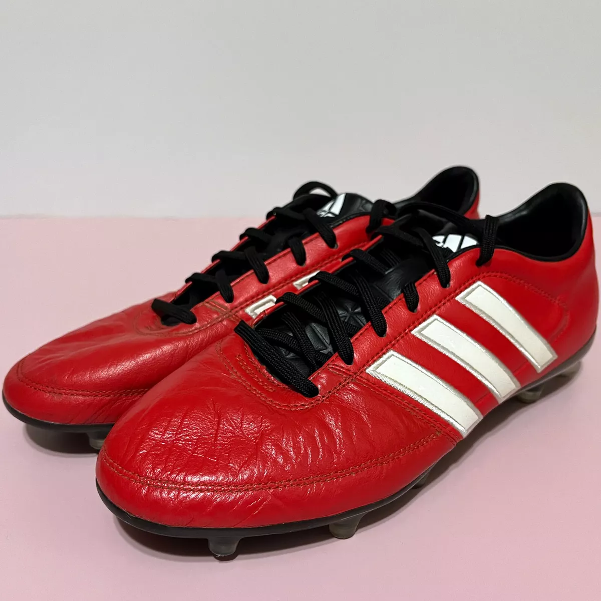 Obsessie Betrokken Mechanica ADIDAS Gloro 16.1 FG AF4859 RED Leather Mens Soccer Cleats Football Size US  9 | eBay