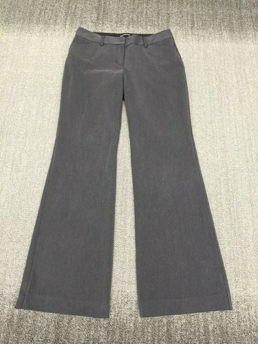Express Womens 6 Gray Editor Flare 