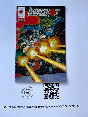 Bloodshot # 0 NM 1st Print Valiant Comic Book Cover Joe Quesada Cover 20 MS5
