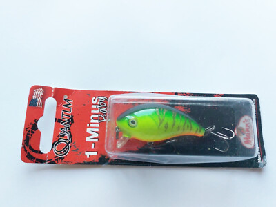 Quantum Baby 1-Minus Kunstköder schwimmende Wobbler Fire Tiger,  5,5 cm 11g