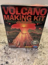 VOLCANO MAKING KIT Kidz Labs 4M Education Science LAVA ERUPTION boys girls