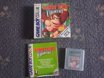 gameboy color donkey kong country Spiel OVP mit Anleitung