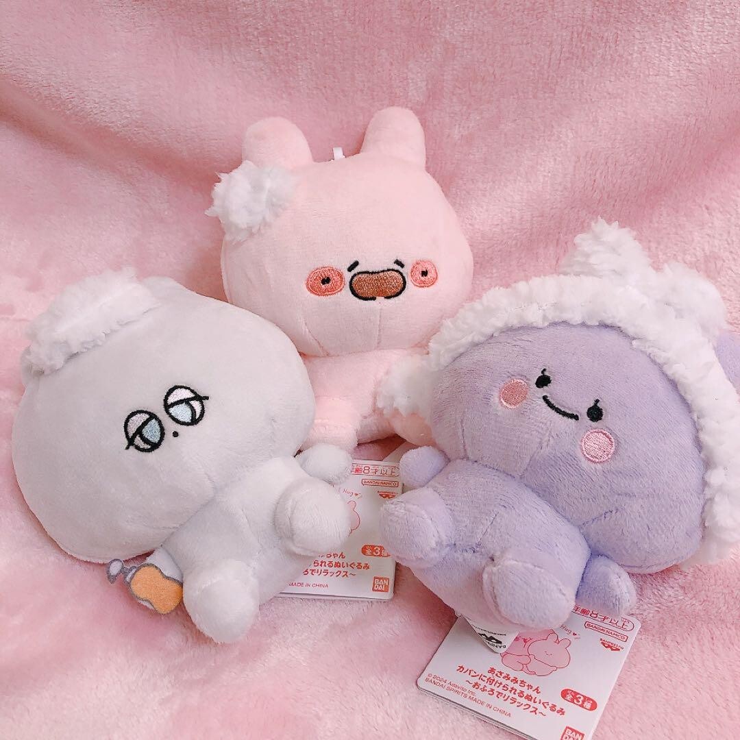 Ensemble Poupées Peluche Asamimi-chan Danny-kun - BIG Nesoberi Dormant - 2023