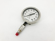 New Ashcroft 35-1009AWL-02L-100 Pressure Gauge 3.5" Dia. 1/4" NPT 0-100psi