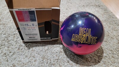 Storm Real Absolute Bowling Ball 1st Quality | 15 Pounds | 3-3.5