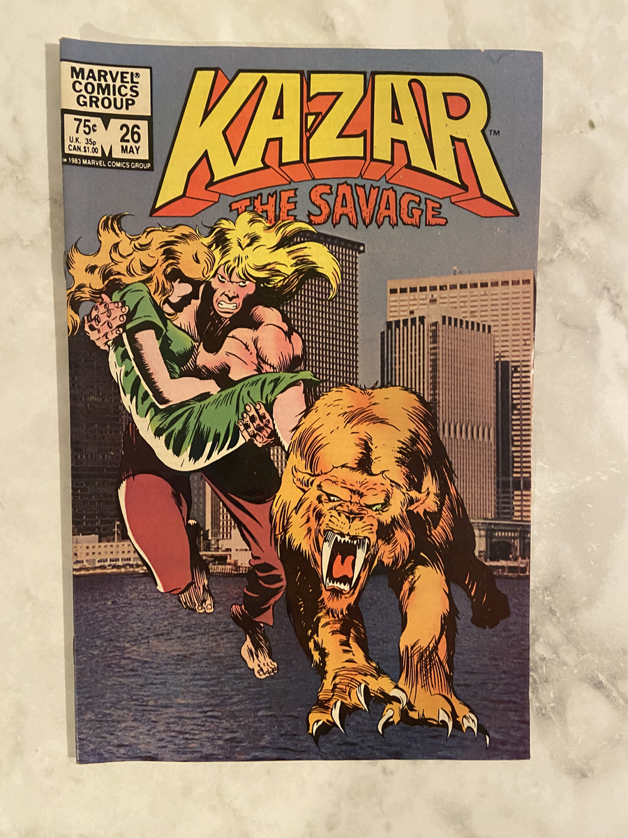 Ka-Zar the Savage #21 (Marvel Comics December 1982) for sale