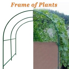 Multi-size Steel Garden Arch Rose Arbor Climbing Plant Grape Vine Outdoor Garden