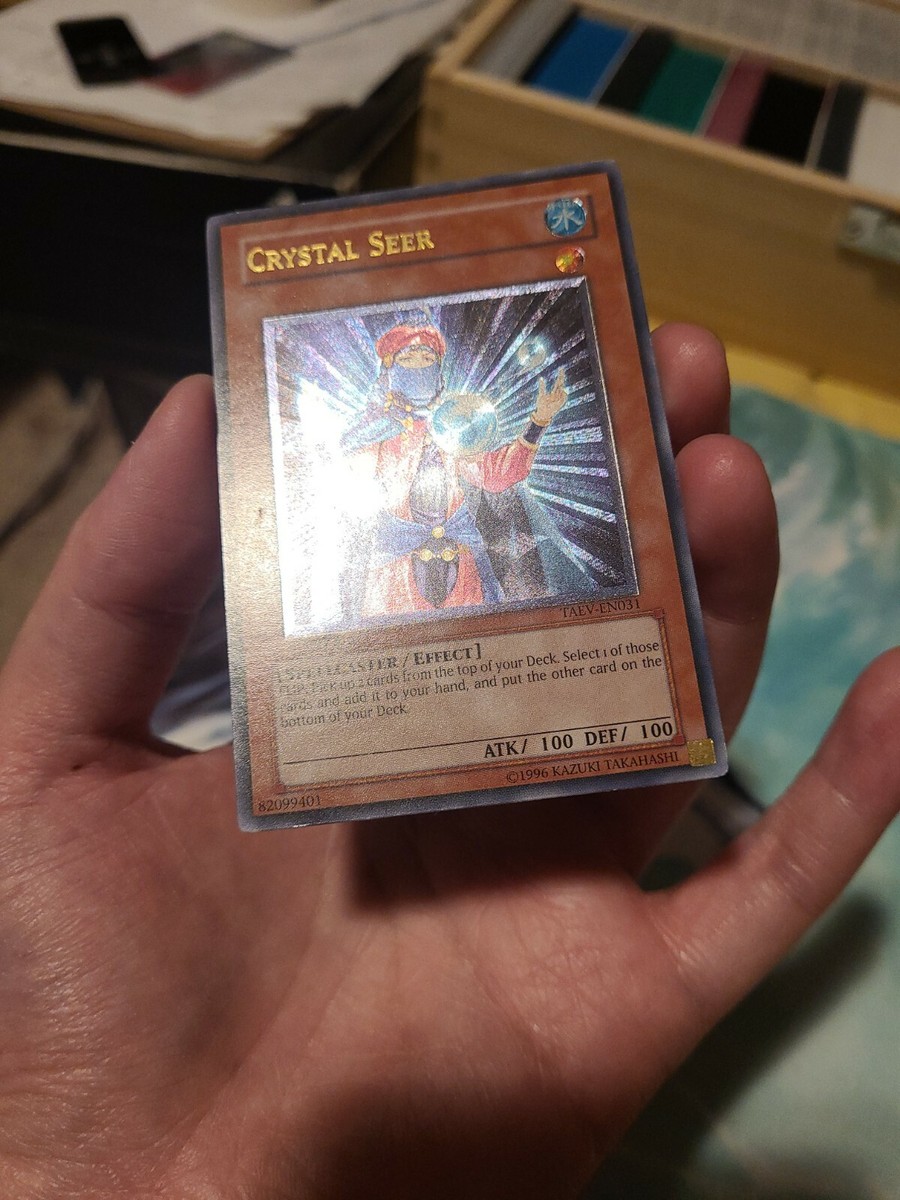 CRYSTAL SEER 水晶占い師　レリーフ　英語 CRYSTAL SEER 水晶占い師 レリーフ 英語 Amazon.com: Yu-Gi-Oh