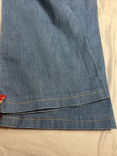 Diamond Gusset Herren blau Jeans Etikett Größe 44x29 gemessen 42x28 siehe Bilder hergestellt in den USA - Bild 15 von 22