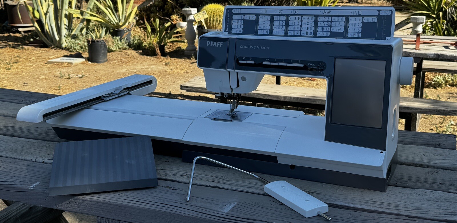 PFAFF Creative Vision 5.0 Computerized Sewing Embroidery Machine eBay