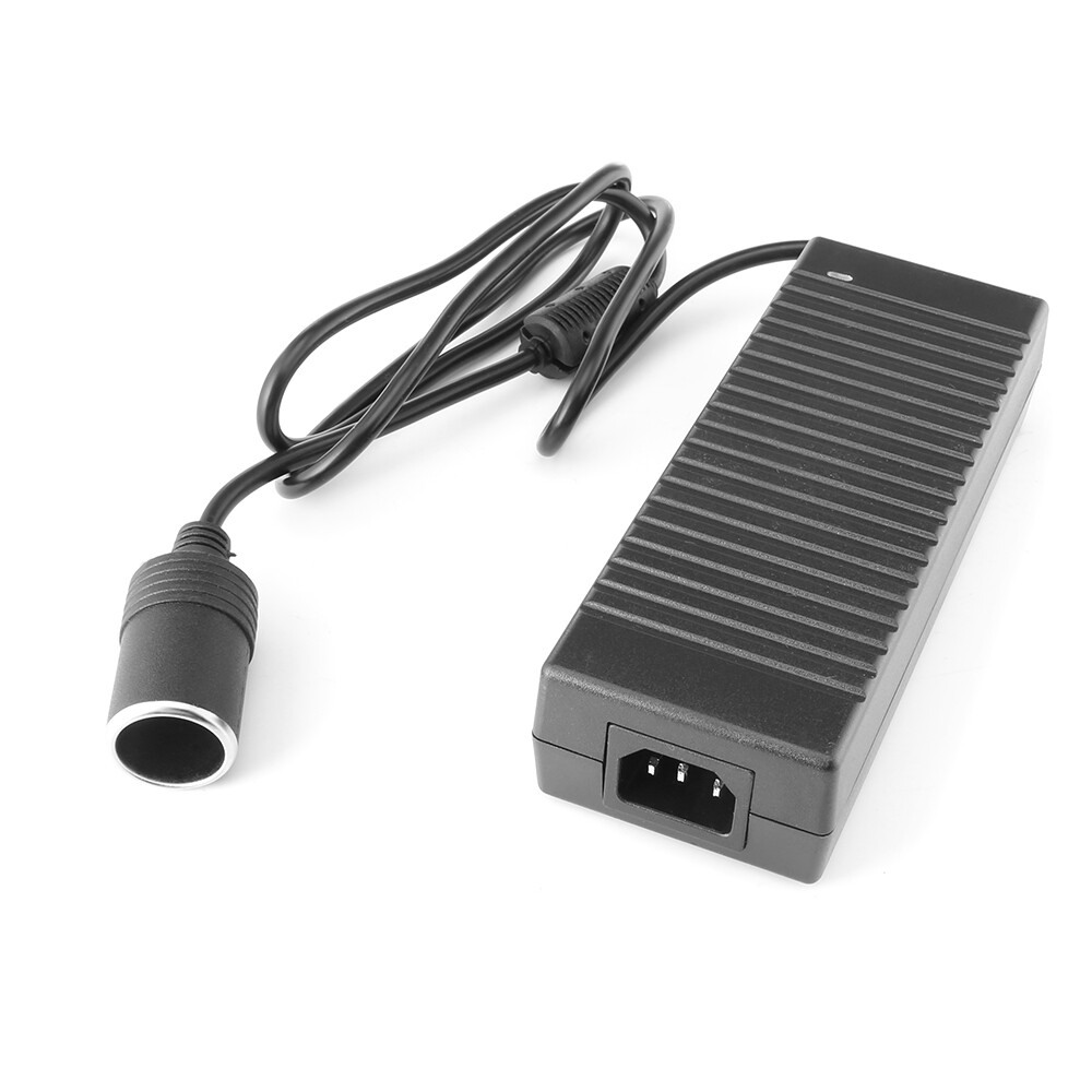 Plozoe 120W Spannungswandler - 230V Auf 12V Auto Adapter Mit Zigarettenanzünder