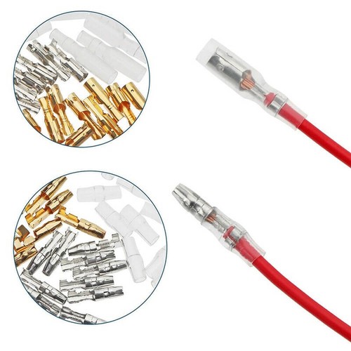 400 Pièces 3,9 Bullet Connecteurs En Laiton âle Et Feelle Kit