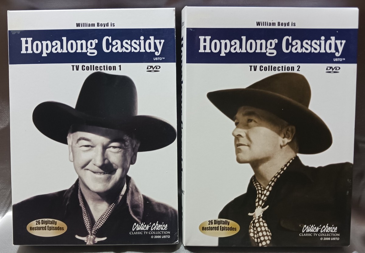Hopalong Cassidy TV Collection Volumes 1 & 2 Pre-Owned DVD Box
