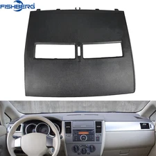 For Nissan Versa 2007-2012 Black Front Upper Top Center Dash Air Vent Trim Bezel