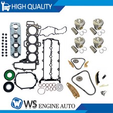 Head Gasket Set Piston Set Timing Chain Kit For Land Rover Discovery 2.0 204 DTA