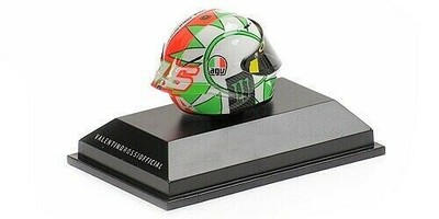 CASCO AGV VALENTINO ROSSI MOTOGP MUGELLO 2018 SCALA 1/8 | eBay