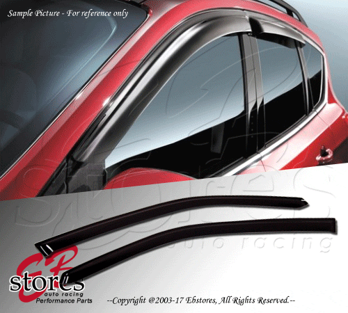 Vent Shade Window Visors Deflector Ford Focus 00-07 ZX3 3D Hatchback Only 2pcs - Bild 2 von 5